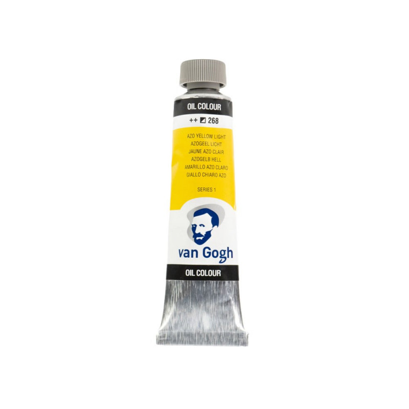 Van Gogh oil paint 40ml - Azo Yellow Light