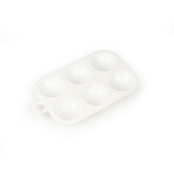 Paleta plastikowa prostokątna 5x9cm