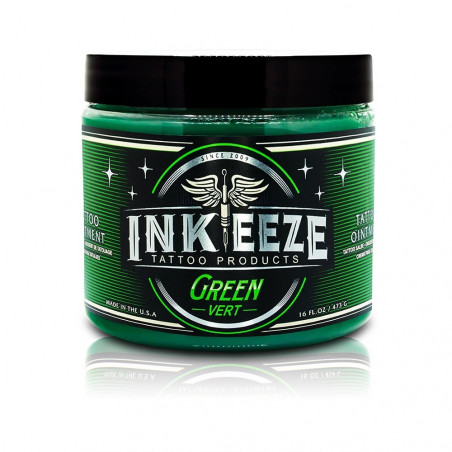 Inkeeze Green Vert Glide Tattoo Ointment 480ml