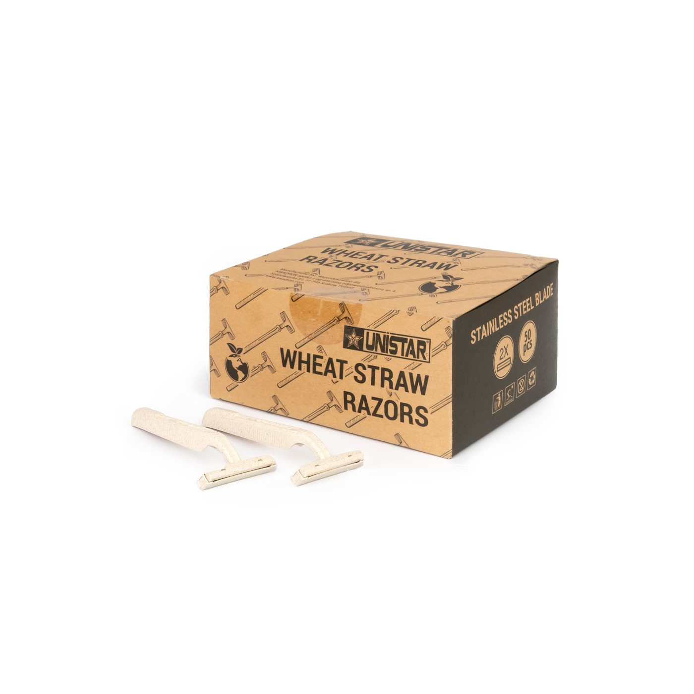 unistar-wheat-straw-razors---golarki-jednorazowe-50-szt