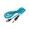 Cable Silicone RCA 1.8m - Blue