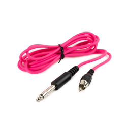 Kabel Silicone RCA 1.8m - Pink