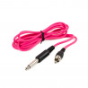 Cable Silicone RCA 1.8m - Pink