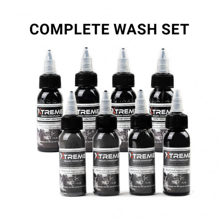 Xtreme Ink - Complete Wash Set - 8x30ml