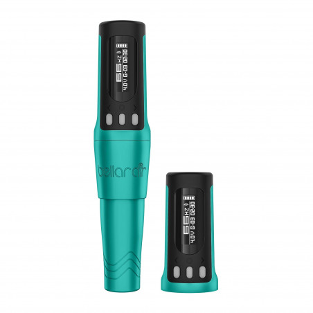 Microbeau Bellar Air - Wireless Permanent Makeup Machine 2.1 mm + Extra Battery Pack - Blue Microbeau Bellar Air - Wireless Permanent Makeup Machine 2.1 mm + Extra Battery Pack - Blue