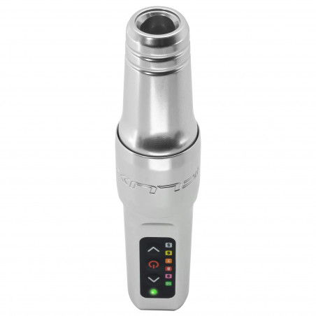 Microbeau Flux Mini - Wireless Permanent Makeup Machine 3.0 mm + Extra Battery Pack - Silver Microbeau Flux Mini - Wireless Permanent Makeup Machine 3.0 mm + Extra Battery Pack - Silver