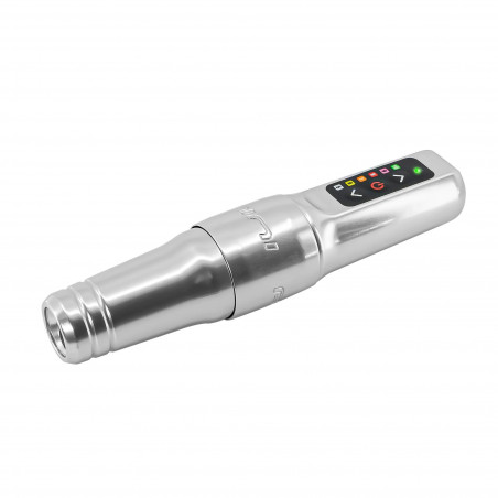 Microbeau Flux Mini - Wireless Permanent Makeup Machine 3.0 mm + Extra Battery Pack - Silver Microbeau Flux Mini - Wireless Permanent Makeup Machine 3.0 mm + Extra Battery Pack - Silver