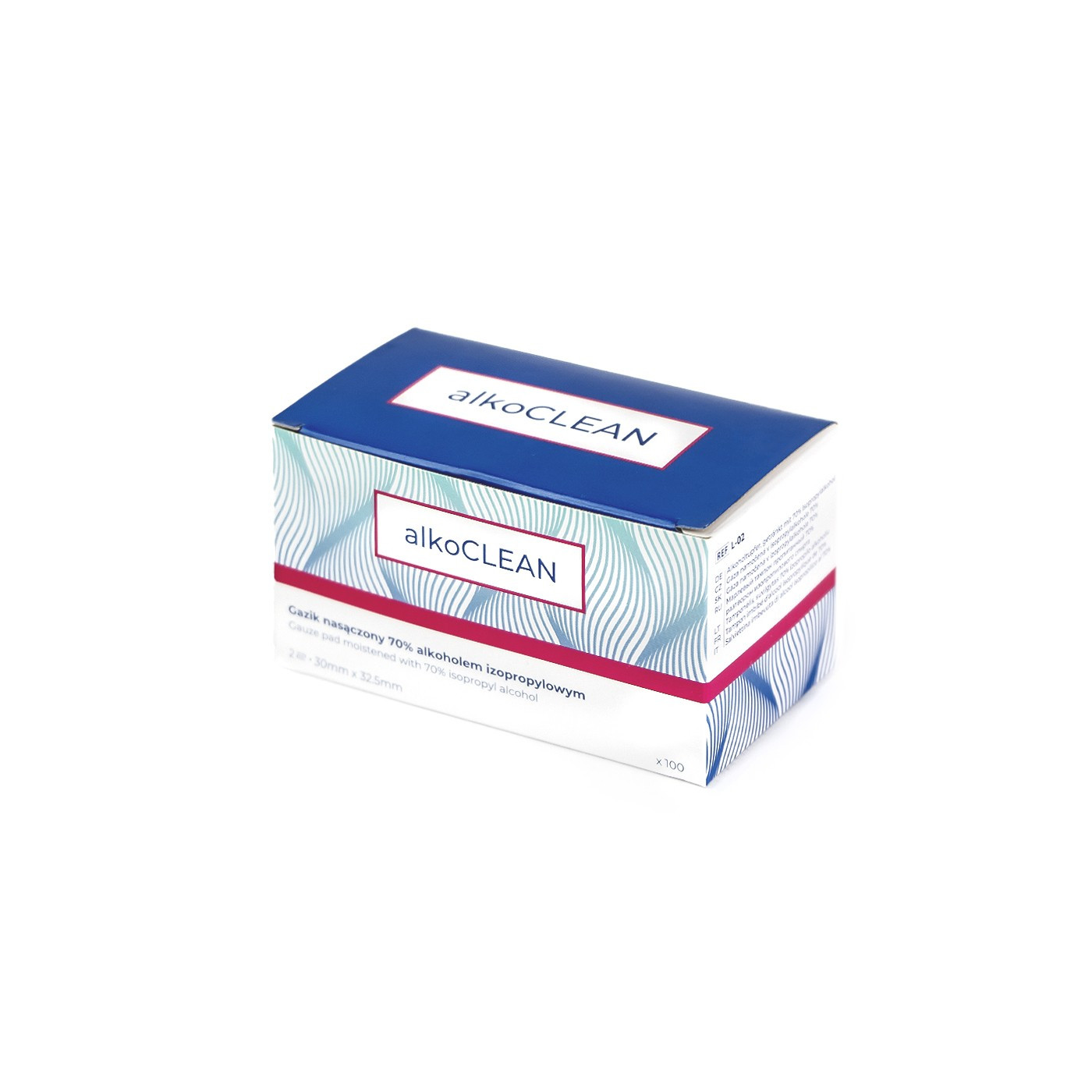 Sterile swabs to disinfect the skin before the procedure - 100pcs Sterile swabs to disinfect the skin before the procedure - 100pcs
