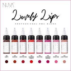 Nuva Colors - Lip Collection Set - 8 x 15ml (Reach 2023)