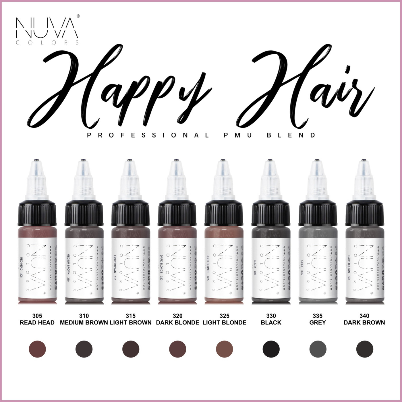 Nuva Colors - Smp Collection Set - 8 x 15ml (Reach 2023 Nuva Colors - Smp Collection Set - 8 x 15ml (Reach 2023