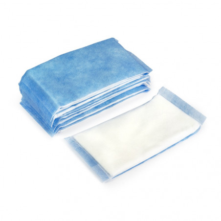 Absorbent Skin Pad Blue - Dressing 10x20cm - 25pcs
