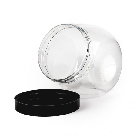 Plastic jar for cups - 1000ml
