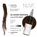 Nuva Colors - 25 Warm Brown - 15ml (Reach 2023