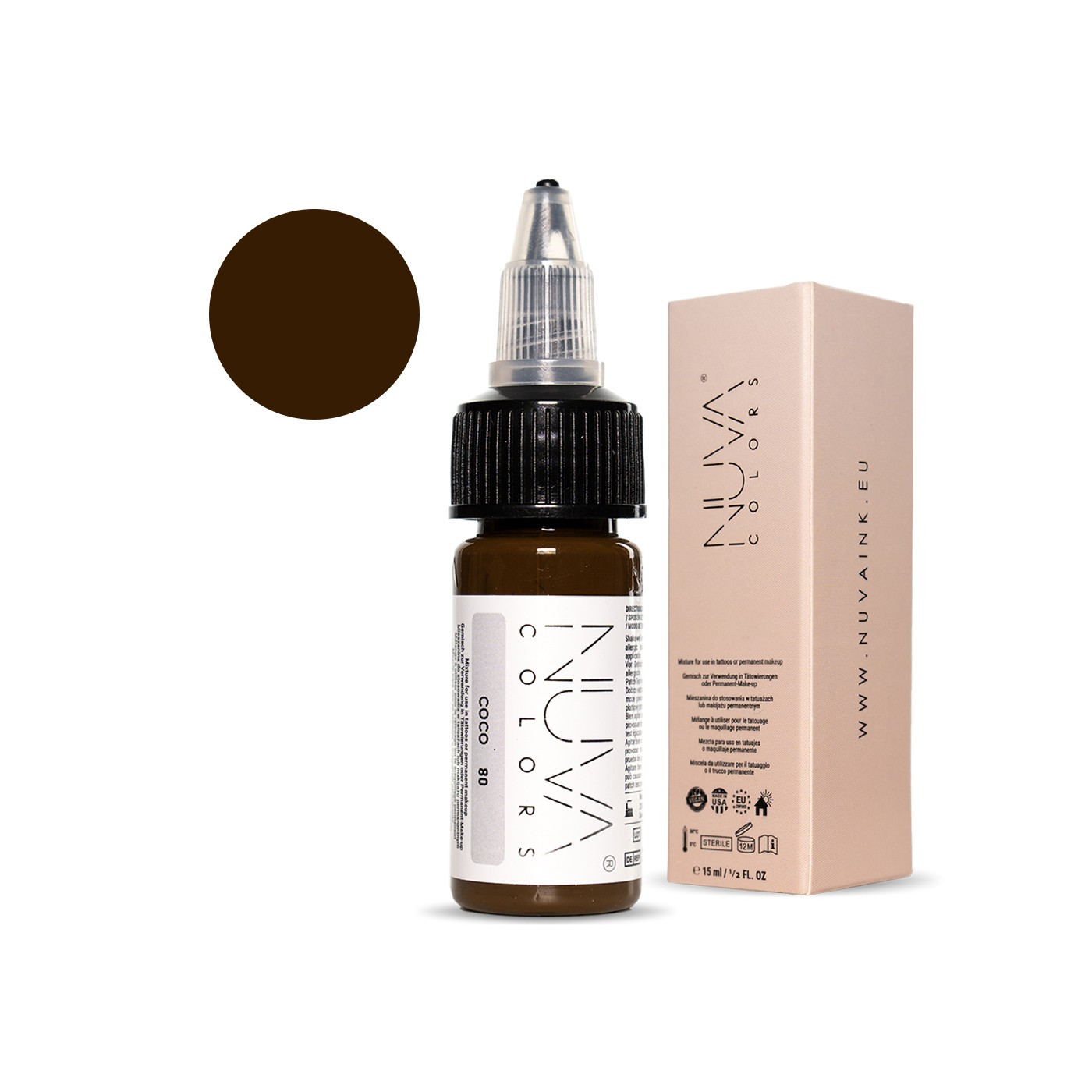 Nuva Colors - 80 Coco - 15ml (Reach 2023