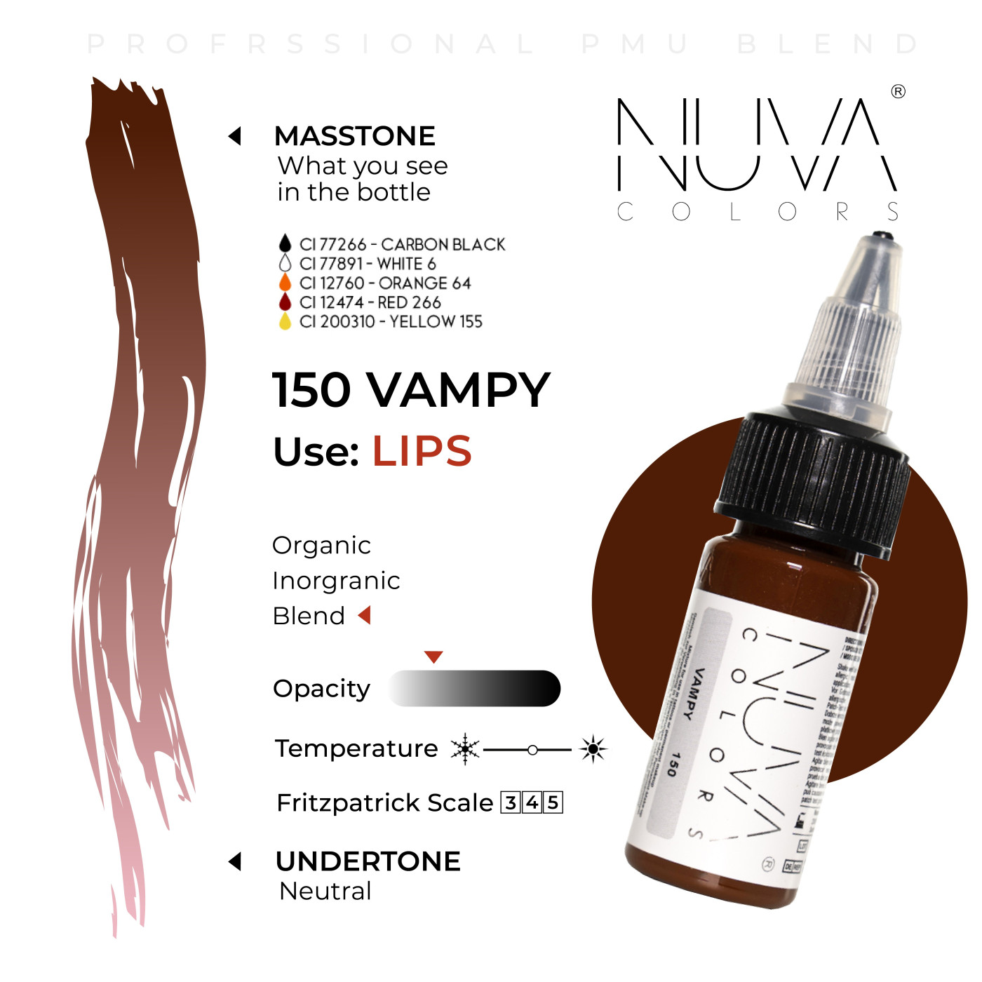 Nuva Colors - 150 Vampy - 15ml (Reach 2023 Nuva Colors - 150 Vampy - 15ml (Reach 2023