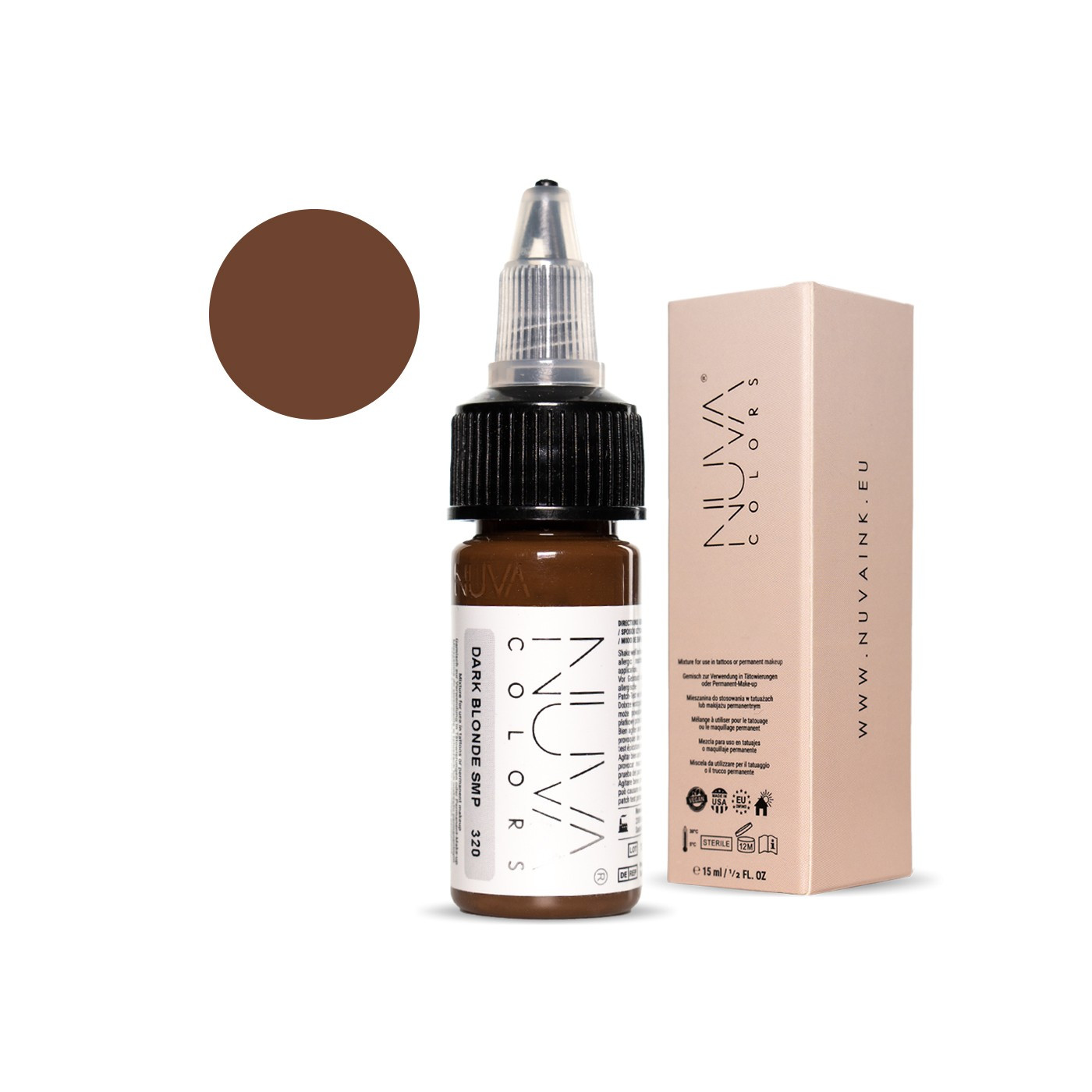 Nuva Colors - Smp - 320 Dark Blonde - 15ml (Reach 2023 Nuva Colors - Smp - 320 Dark Blonde - 15ml (Reach 2023