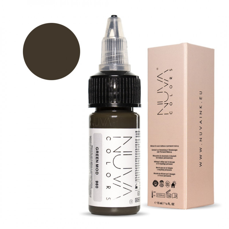 Nuva Colors - Modifier - 960 Green Mod - 15ml (Reach 2023