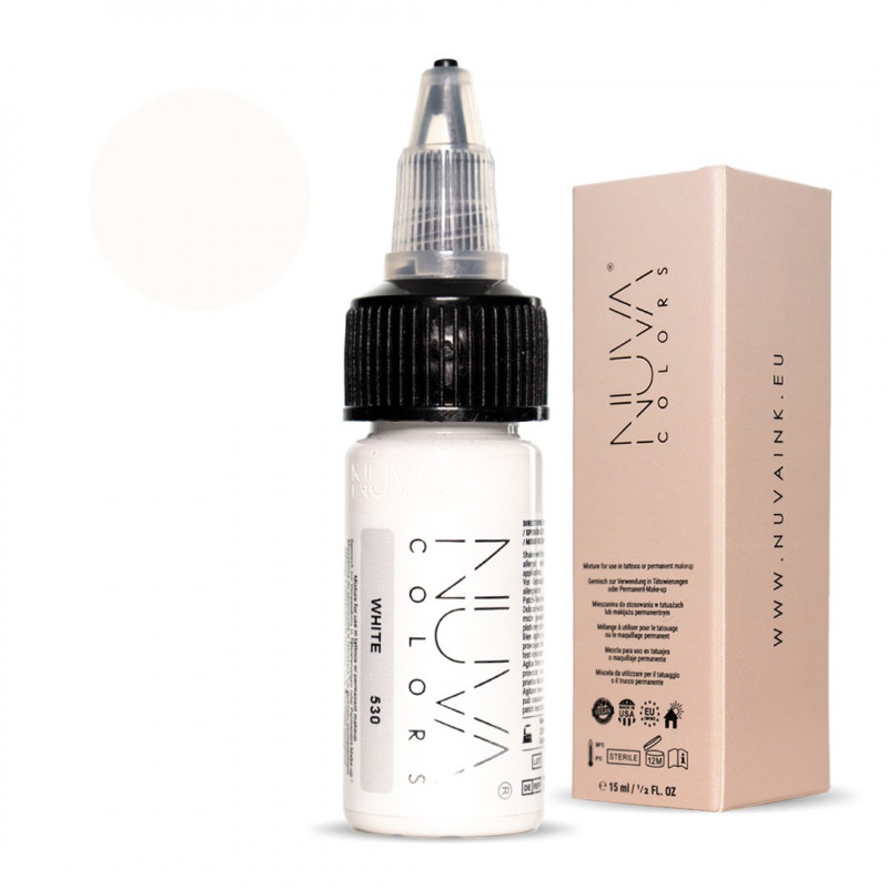 Nuva Colors - Scar - 530 White - 15ml (Reach 2023