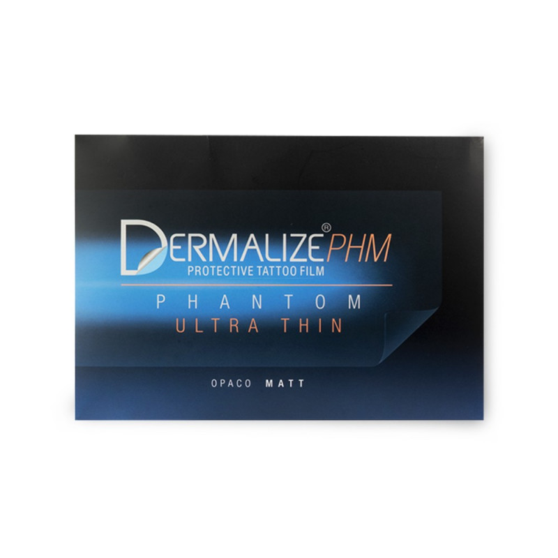Dermalize Pro Phantom Ultra Thin Protective Tattoo Film - 5pcs (5cm x 15cm x 10cm) Sterile