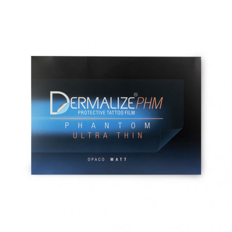 Dermalize Pro Phantom Ultra Thin Protective Tattoo Film - Opatrunek - 5szt (5cm x 15cm x 10cm) Sterylny