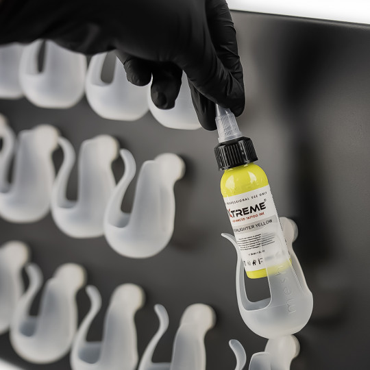 MESH tattoo ink display