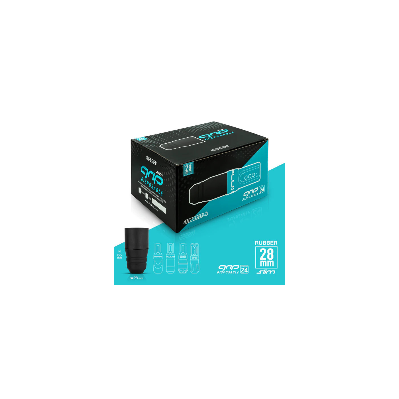FK Irons Slim Flux S 28mm Rubber Disposable Grip FK Irons Slim Flux S 28mm Rubber Disposable Grip
