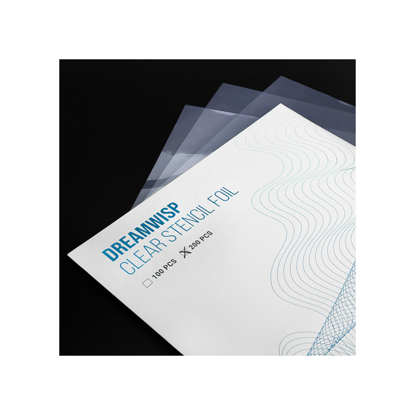 Unistar DreamWisp Clear Stencil Foil Unistar DreamWisp Clear Stencil Foil