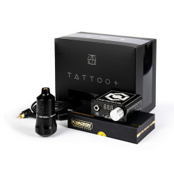 ZESTAW DO TATUAŻU EQUALISER ASTRAL BLACK 4.0 + ZASILACZ NEMESIS BLACK