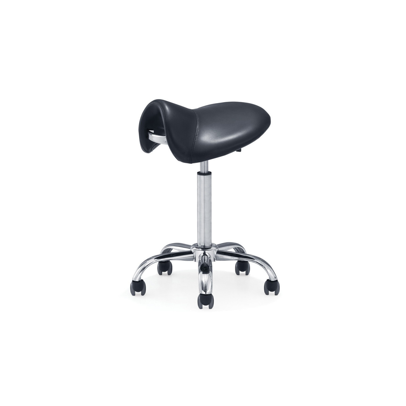 WAVE Black taboret obrotowy WAVE Black taboret obrotowy