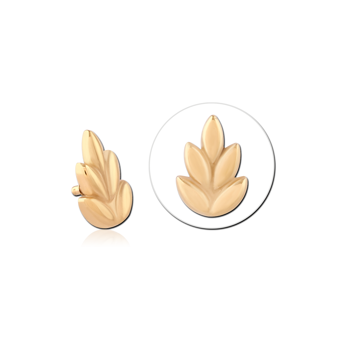 Wheat - threaded pins - gold (1.2) Wheat - threaded pins - gold (1.2)