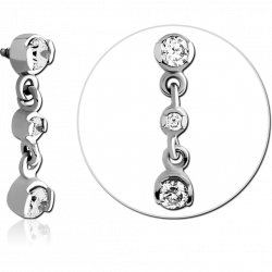 Hanging zircons - threaded...