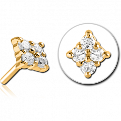 Rhombus - push in pins -...