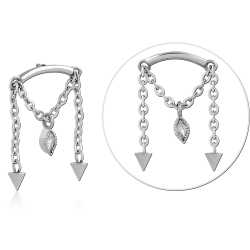 Arch with chains ended with...