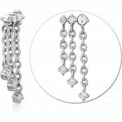 Hanging zircons - threaded...