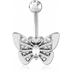 Butterfly with zircons  -...