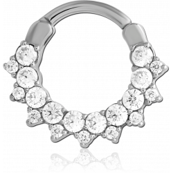 Crown with zircons - Nasal...