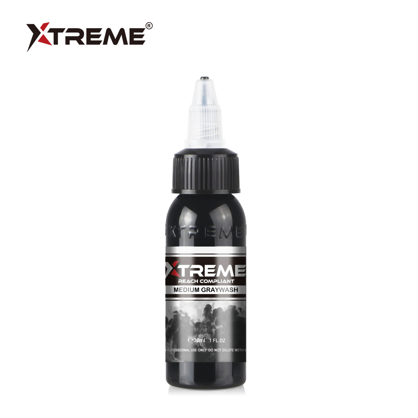 XTreme Ink - MEDIUM GRAYWASH 30ml  (Reach Compliant)
