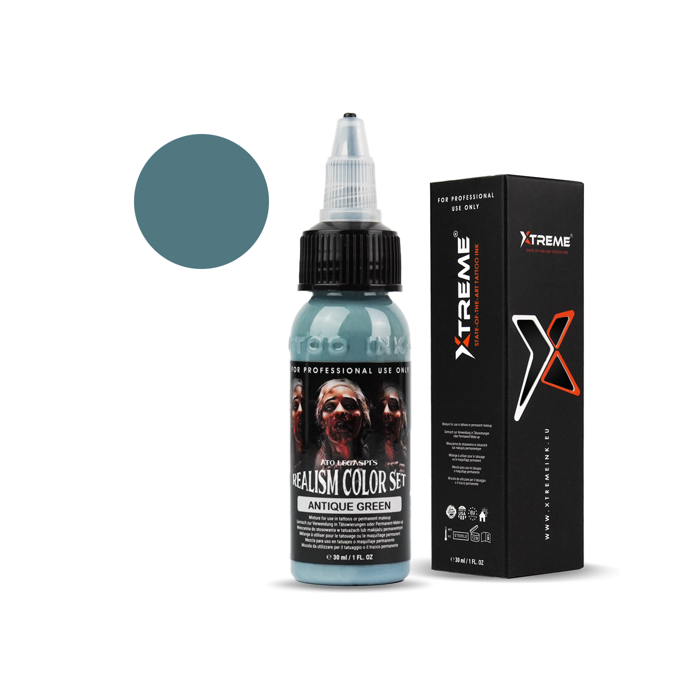 Xtreme Ink - Antique Green - 30ml (Reach Compliant) Xtreme Ink - Antique Green - 30ml (Reach Compliant)