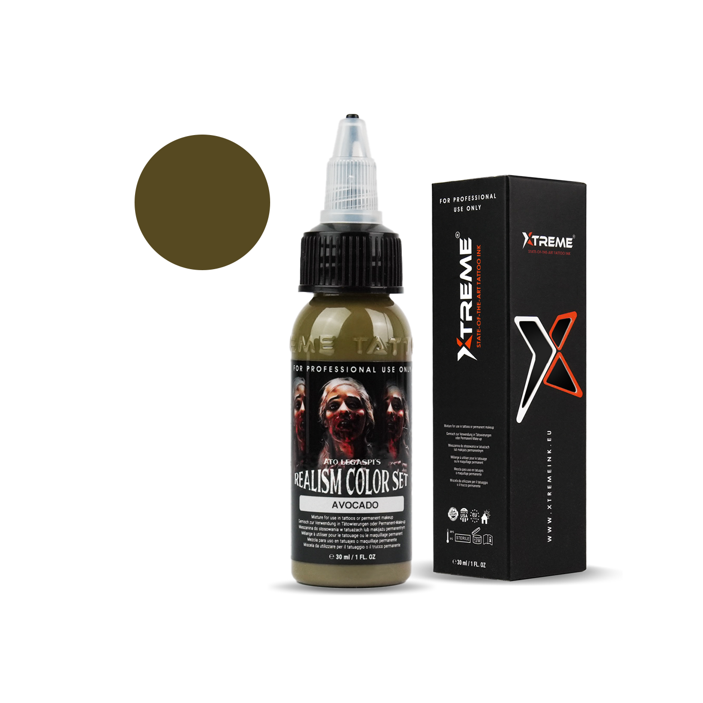 Xtreme Ink - Avocado - 30ml (Reach Compliant) Xtreme Ink - Avocado - 30ml (Reach Compliant)