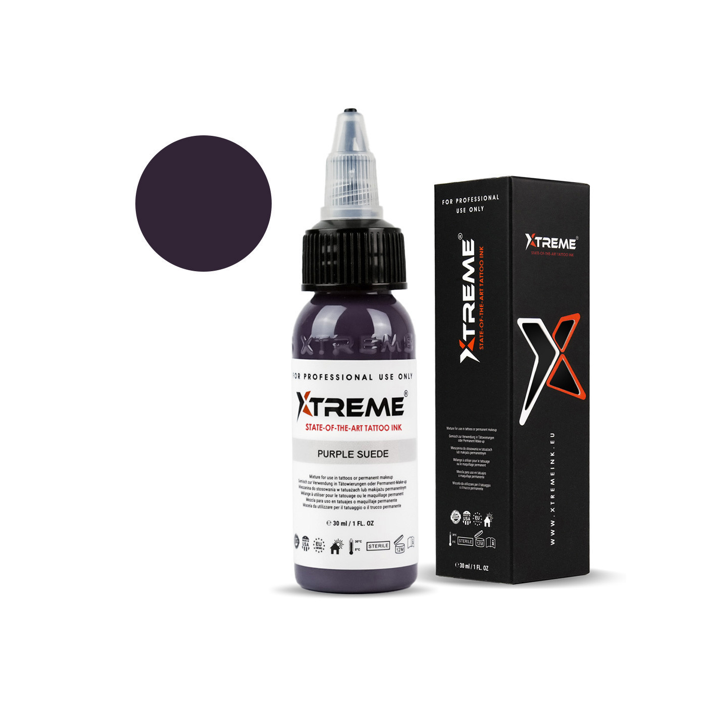 Xtreme Ink - Purple Suede - 30ml (Reach Compliant) Xtreme Ink - Purple Suede - 30ml (Reach Compliant)