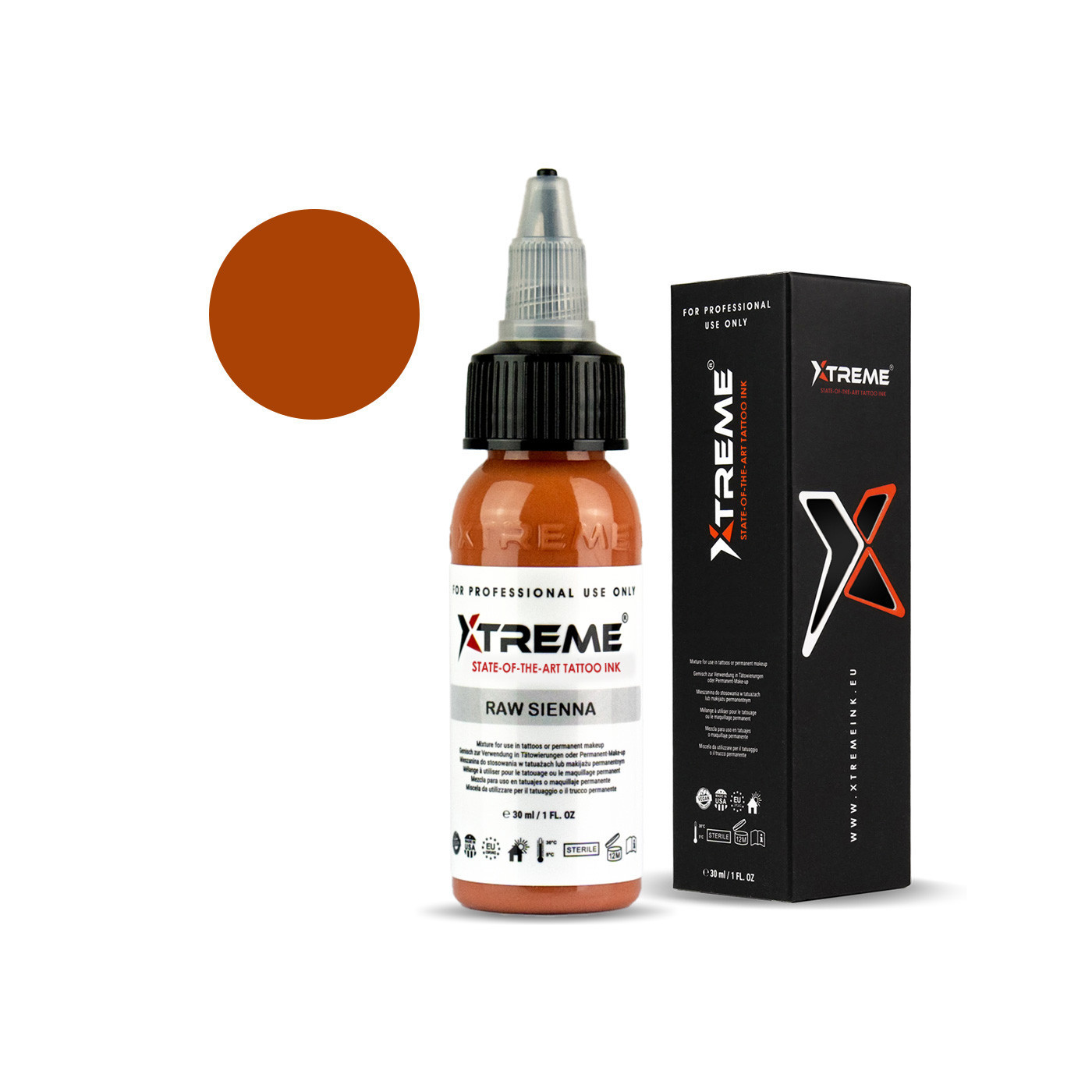 Xtreme Ink - Raw Sienna - 30ml (Reach Compliant) Xtreme Ink - Raw Sienna - 30ml (Reach Compliant)