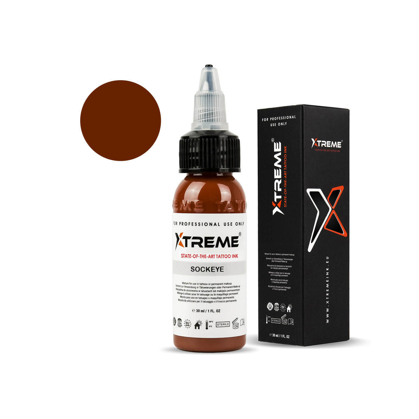 Xtreme Ink - Sockeye - 30ml (Reach Compliant) Xtreme Ink - Sockeye - 30ml (Reach Compliant)