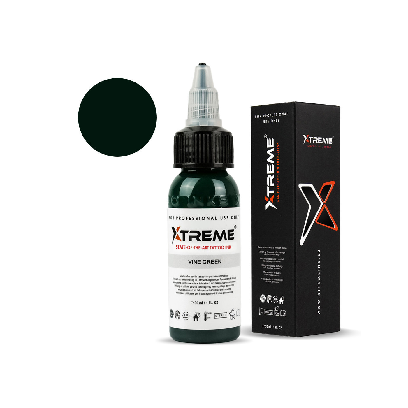Xtreme Ink - Vine Green - 30ml (Reach Compliant) Xtreme Ink - Vine Green - 30ml (Reach Compliant)