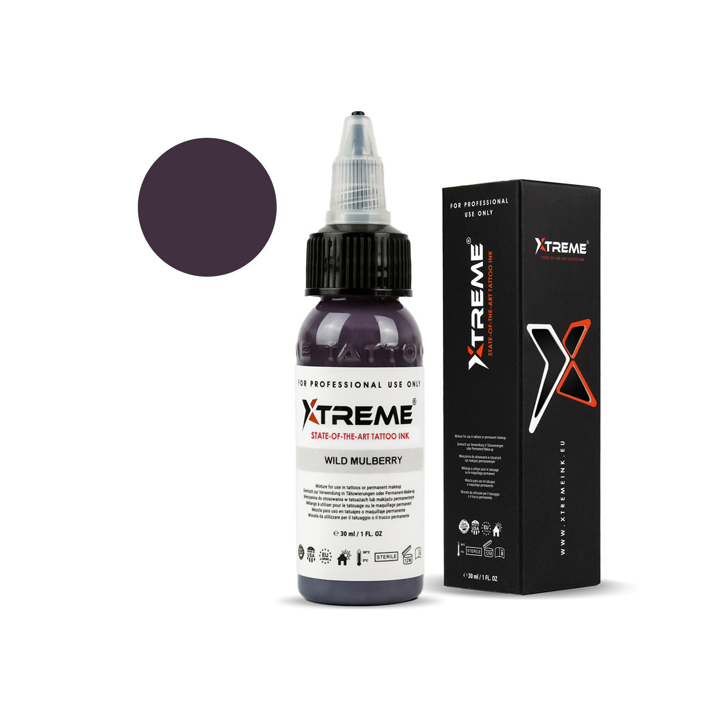 Xtreme Ink - Wild Mulberry - 30ml (Reach Compliant) Xtreme Ink - Wild Mulberry - 30ml (Reach Compliant)