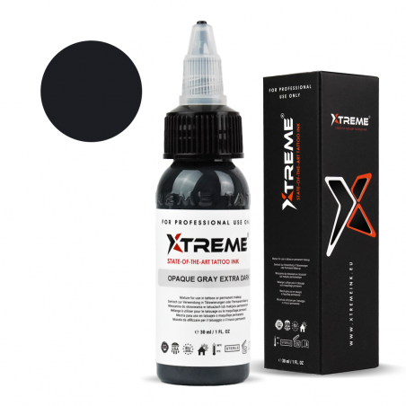 Xtreme Ink - Opaque Gray Extra Dark - 30ml