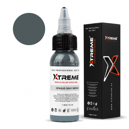 Xtreme Ink - Opaque Gray Medium - 30ml