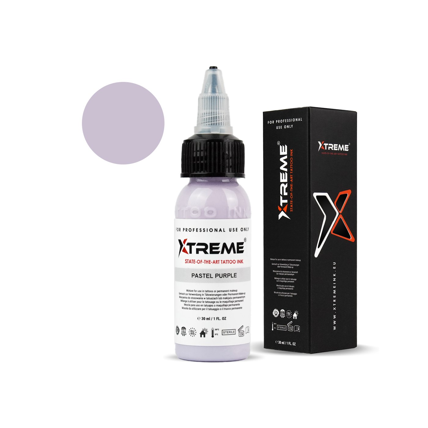 Xtreme Ink - Pastel Purple - 30ml (Reach Compliant) Xtreme Ink - Pastel Purple - 30ml (Reach Compliant)