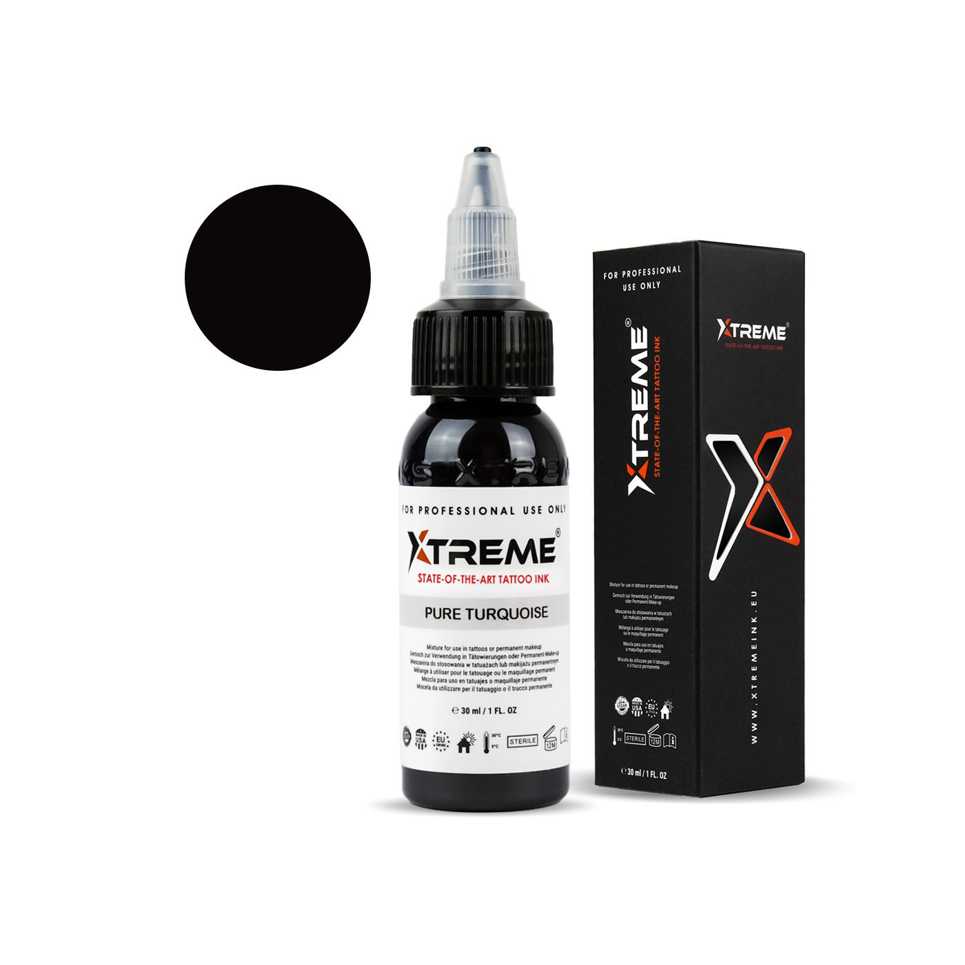 Xtreme Ink - Pure Turquoise - 30ml (Reach Compliant)