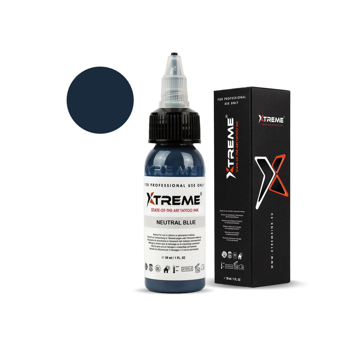 Xtreme Ink - Neutral Blue - 30ml (Reach Compliant) Xtreme Ink - Neutral Blue - 30ml (Reach Compliant)