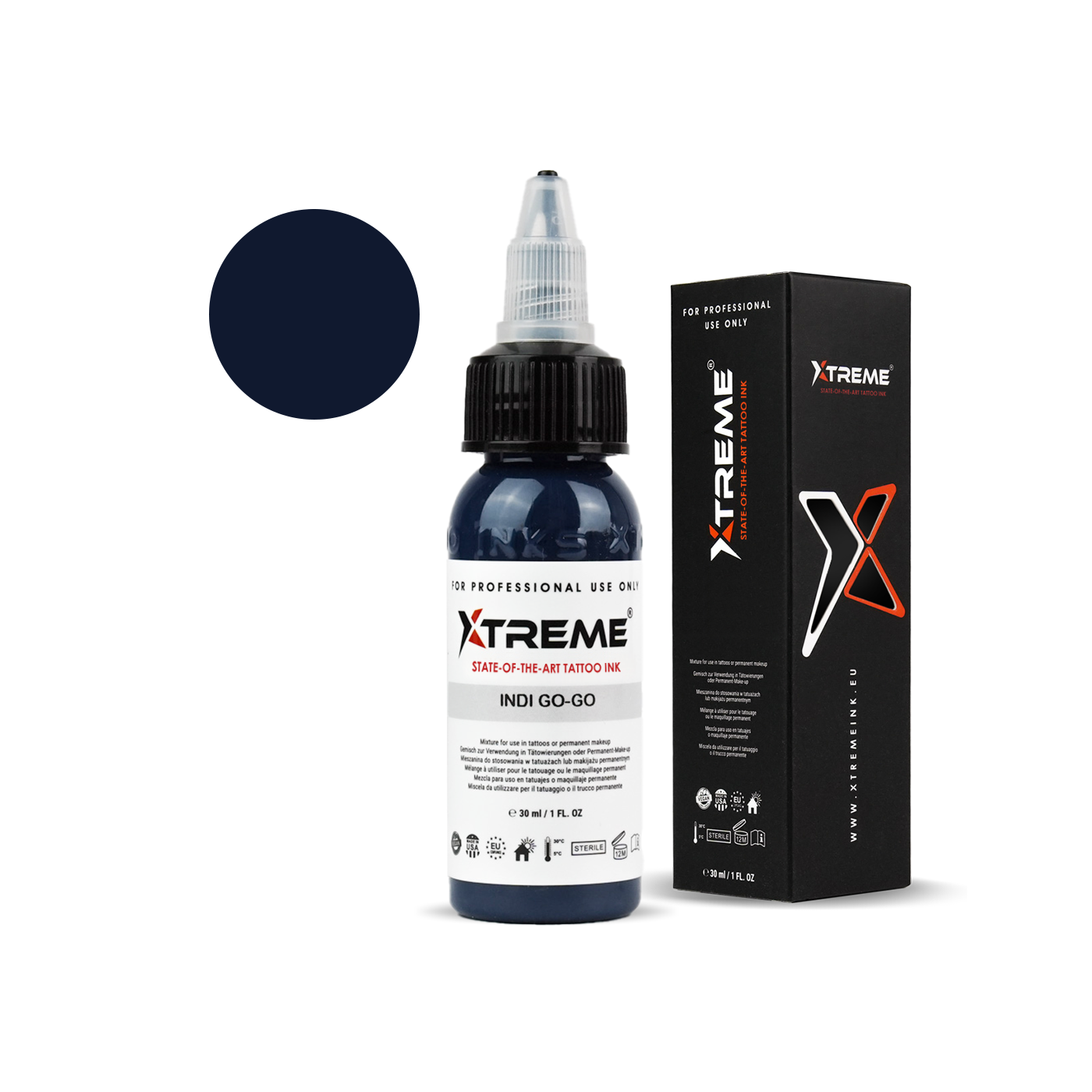 Xtreme Ink - Indi Go-Go - 30ml (Reach Compliant) Xtreme Ink - Indi Go-Go - 30ml (Reach Compliant)